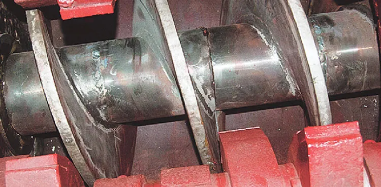 Machine à fabriquer des briques - Extrudeuse sous vide à deux étages de taille moyenne pour briques et tuiles en argile 5