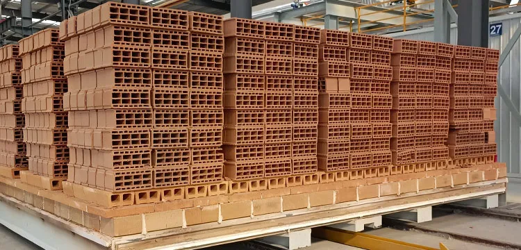 Machine à fabriquer des briques - Extrudeuse sous vide à deux étages de taille moyenne pour briques et tuiles en argile 7