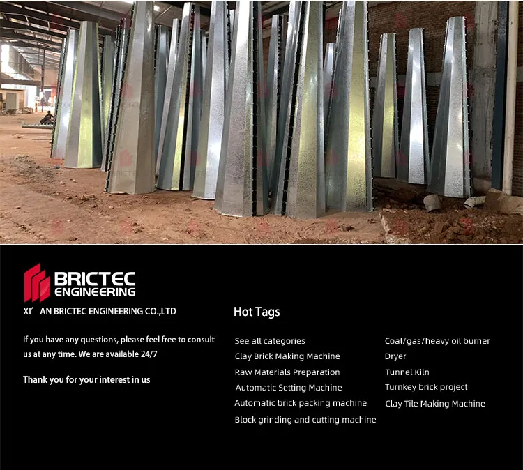 Machine de séchage de séparateur cyclonique pour le séchage des briques d'argile en transformation 6