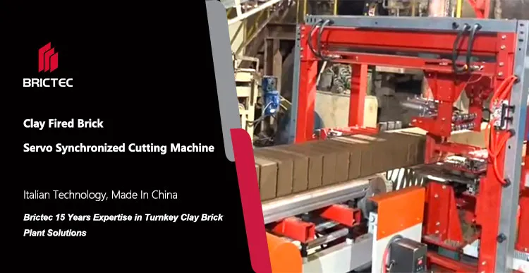 Machinerie de fabrication de briques de machine de coupe avec synchronisée et haute vitesse et la production continue 0