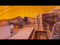 Processus de briques de calcaire du projet WG