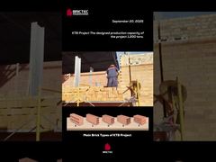 Au sein du projet KTB de Brictec – Usine de briques de 1200 tonnes/jour en construction