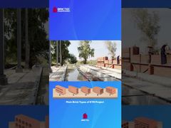 ligne de production de briques d'argile